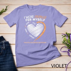 Orange Multiple Sclerosis Apparel Women Men MS Awareness Unisex T-shirt