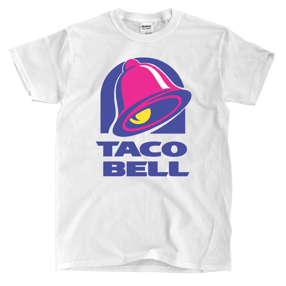 Taco Bell Logo – White T-Shirt