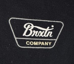 Brixton Blue 2-Sided T Shirt, A- Grade, Men’s Size XL