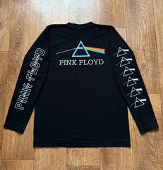 VTG Pink Floyd Dark Side of The Moon 90’s Single Stitch Long Sleeve T-shirt S/M