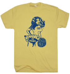 Go Rams T Shirt Vintage Rams Shirt Football Cheerleader Retro Throwback Tee