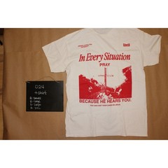 In Every Situation Pray Christian Graphic T-Shirt Large