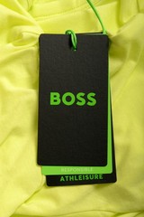 Hugo Boss Men’s “Tee Curved” Pastel Green Short Sleeve T-Shirt US 2XL IT 56