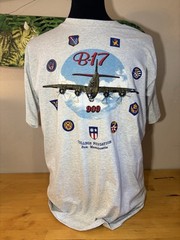 Vintage B-17 Flying Fortress Collings Foundation 909 Sz XL