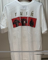 RUSH shirts LOT # 2 of 12 Shirts L and XL