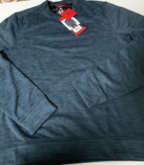 🧷 GERRY MEN’S LONG SLEEVE CREW SHIRT SIZE MEDIUM, BLUE NAVY. 🆕