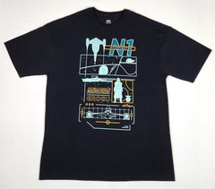Disney Star Wars The Mandalorian N-1 Starfighter Black Graphic T-Shirt – M