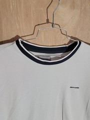 pierre cardin shirt mens size XL crew neck short sleeve embroidered logo white