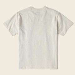 Bronson Loopwheel Tubular Athletic T-Shirt Men M Apricot Cream Beige Heavyweight