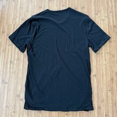 Proof 72-Hour Merino Wool Blend T Shirt Men Medium Black Huckberry Casual SS