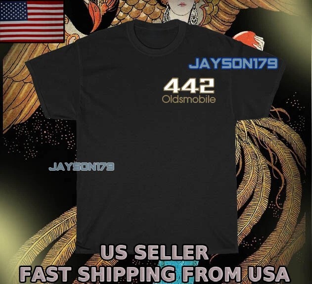 Oldsmobile 442 Logo T-Shirt HOT ITEM