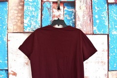 Men’s Goodfellow T-shirt Short Sleeve Crew Neck Lyndale Tee LARGE Burgundy