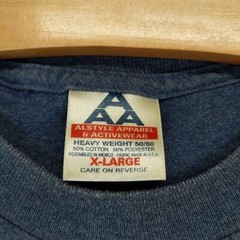 Alstyle Apparel Dixie Stampede Embroidered T-Shirt Mens XL Blue Polycotton