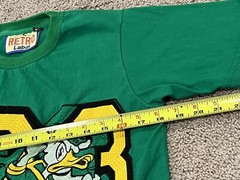 T Shirt – XS -Retro Label Green Just Get Yours 23 Money Bag 24 Cash Trendy