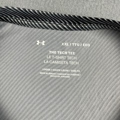 Under Armour Tech 2.0 Lino Print Performance T-Shirt Black White Men’s XXL