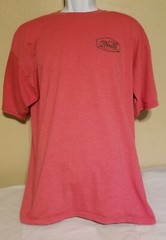 Very Nice Modern Fit O’NEILL Size X-Large Tee Shirt Cotton Polyester Salmon Red