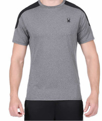 New Spyder Active Men’s Short Sleeve Tee T – Shirt Sport Activewear Great Gift