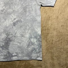 The Mountain Jesus Crown of Thorns T Shirt Mens L Gray Tie Dye Graphic Y2K Tee