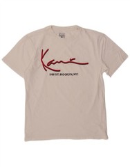 Karl Kani Mens Brooklyn Graphic T-Shirt Top Small White YB08