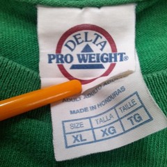 This Is Not A Drill Shirt Mens XL Green Hammer Thrashed Delta Pro Weight FLAW