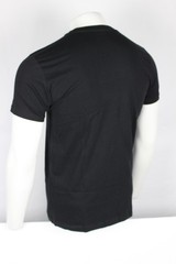 RVCA Men’s Memory Graphic T Shirt Short Sleeve Black Gray/Blue Logo 100% Cotton