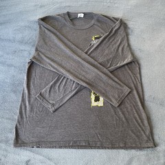BF Goodrich The Mint 400 6113 Long Sleeve Gray Light Weight Shirt Large