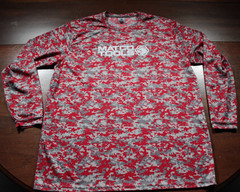 Matco Tools Long Sleeve Polyester Digital Camo T-Shirt XL Shirt