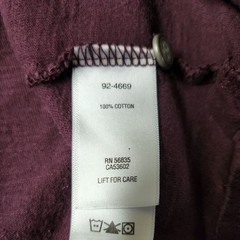 Cabelas Mens Henley Shirt XL Burgandy 100% Cotton Outdoor Hiking Fall Streetwear