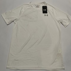 NWT Under Armour The Tech Tee Short Sleeve Shirt Men’s Size Small White Top