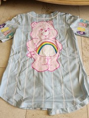 CareBears Graphic Baseball Jersey Shirt L