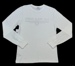 US Polo Assn Player USPA Big Logo Long Sleeve Crewneck Classic Tee T Shirt XL