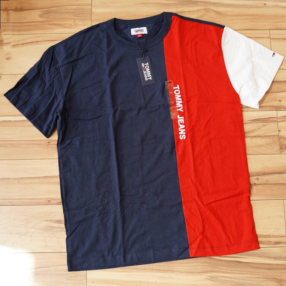 Tommy Hilfiger Men’s Chest Embroidered Logo Short Sleeve Crew Neck T-Shirt Tee