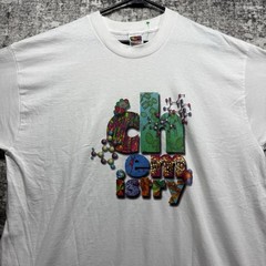 Vtg National Chemistry Week Shirt XL Science Scientist Grunge Colorful Graphic