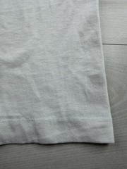 Vtg JC Penney Paper Thin T-Shirt Burnout Work WIP Distressed V Neck 70s 80s S/M