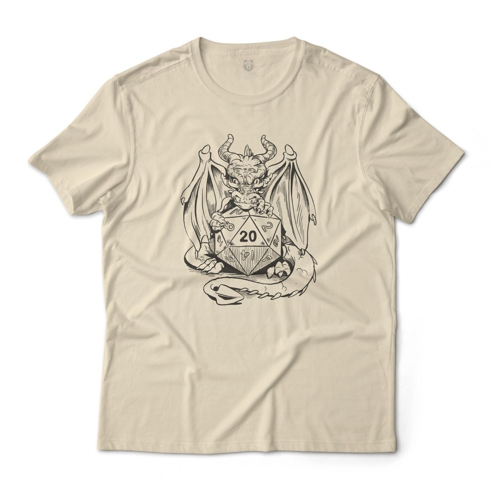 Dragon Dice Dungeons and Dragons Fantasy Graphic T-Shirt Unisex