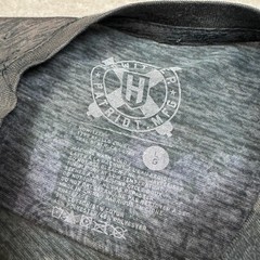 Howitzer Brand Men’s T-Shirt MOLON LABE SLITHER Military Grunt Size L Gray
