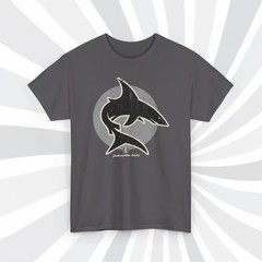 Jacksonville Sharks 1974 WFL Vintage Football Grunge Logo T-Shirt