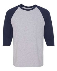 Gildan Unisex Heavy Cotton™ Raglan Three-Quarter Sleeve T-Shirt – 5700