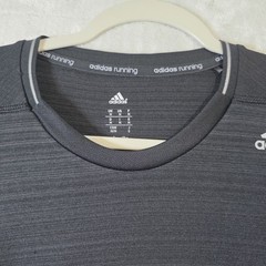Adidas Performance Men’s Sequencials Heathered Long Sleeve Tee, Black, Medium