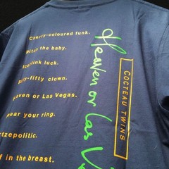 Cocteau Twins T-shirt Unisex Music Band Vintage Black Size M