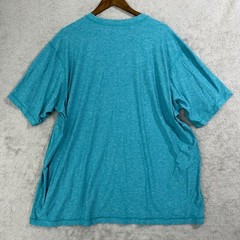 NWOT Lands’ End Men’s XXL Aqua Heather Short Sleeve T-Shirt