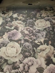 New Look Men’s Size MED Floral Graphic Print Short Sleeve Tee