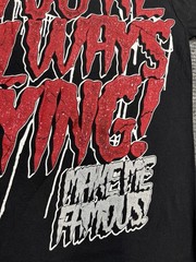 Make Me Famous Band T Shirt Small Youre Always Lying Metal Scene Y2K 2010s VTG