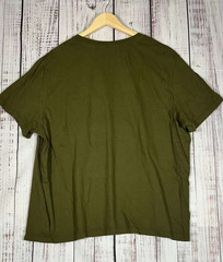Nike T-Shirt Mens Size 3XLarge Green Short Sleeve Just Do It Logo Tee Graphic