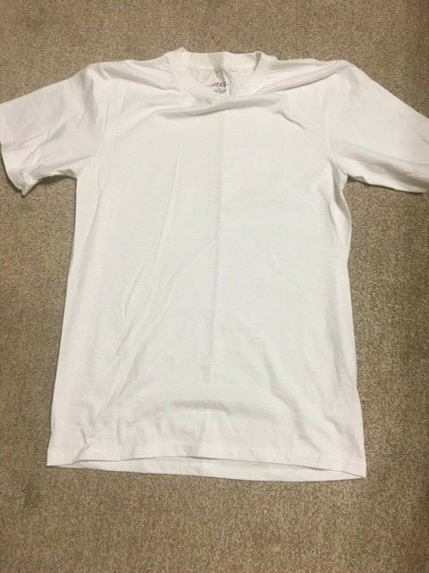 Men’s BCG Shirt–Size S–White–New w/o Tags