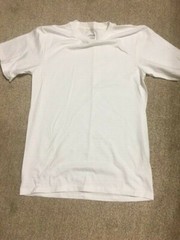 Men’s BCG Shirt–Size S–White–New w/o Tags
