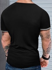 Men’s Short Sleeve T-Shirt Classic Casual Slim Round Neck Shirts