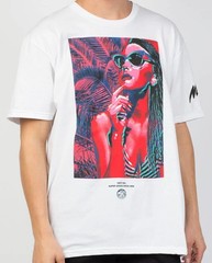 Neff Long Weekend Cotton Short Sleeve Tee T-Shirt, Men’s Large, White New