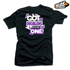 Shirt to Match Jordan 11 Concord-99 Problems Black Tee