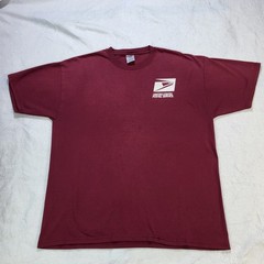 USPS Bellmawr Processing Distribution Center Tee Shirt XL Burgundy Postal USA